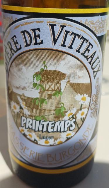 bière de vitteaux printemps, Brasserie Burgonde