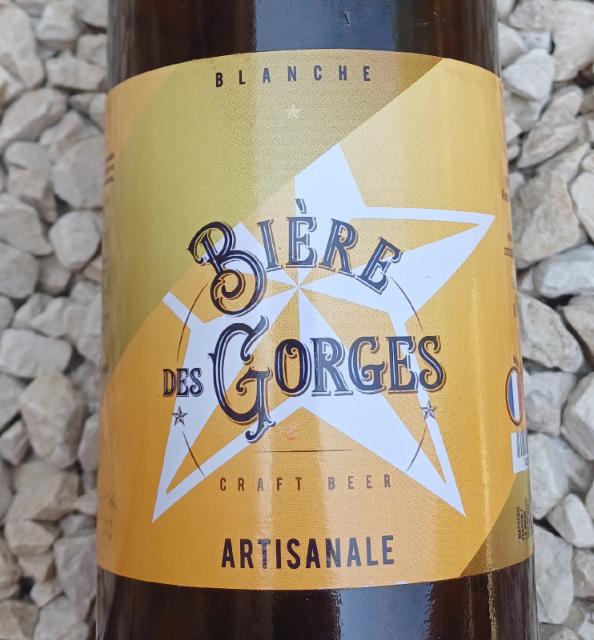Bière Des Gorges Blanche 5.6%, Brasserie Verdon (Bière Des Gorges), France