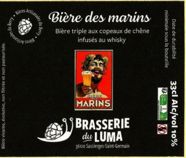 Bière Des Marins 10.0%, Brasserie Du Luma, France