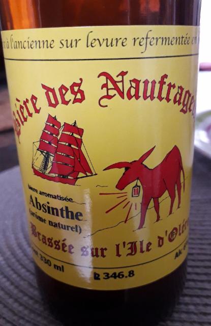 Bière Des Naufrageurs Absinthe 6.0%, Brasserie Des Naufrageurs, France