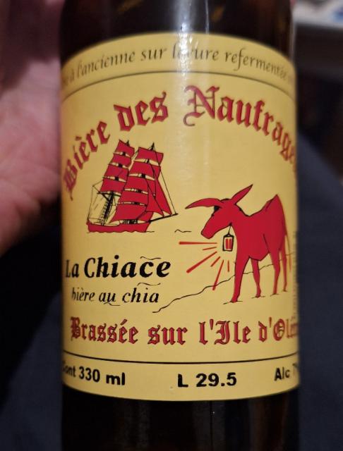 Bière Des Naufrageurs La chiace 7.0%, Brasserie Des Naufrageurs, France