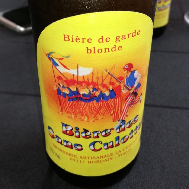 Bière Des Sans Culottes Blonde 7.0%, Brasserie La Choulette, France