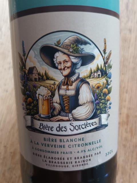 biere des sorcieres verveine citronnelle, Brasserie Rainon