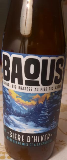 Bière d'hiver 7.0%, Brasserie Des Baous, France