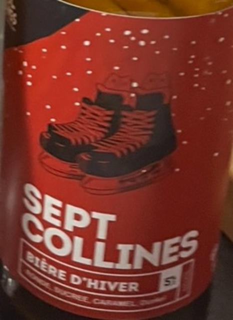 Bière d'hiver 5.0%, Brasserie 7 Collines, France