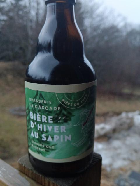 Cascade D'Hiver Au Sapin 5.5%, Brasserie La Cascade, France