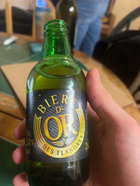 Biere D'Or 3.4%, Brasserie De Saint-Omer, France