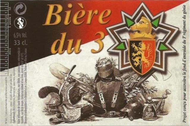 Bière Du 3 6.5%, Les 3 Loups, France