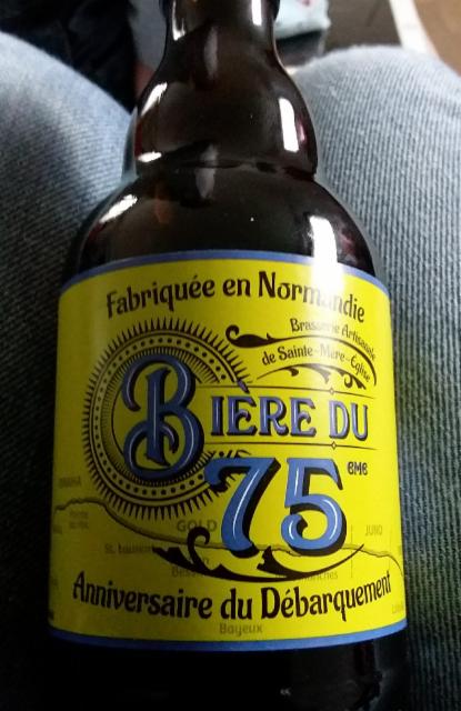 Bière Du 75ème, Brasserie De Sainte-Mère-Église