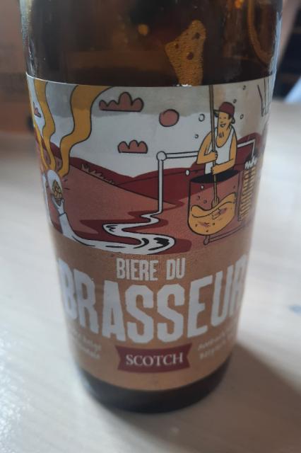 Biere du Brasseur scotch 7.5%, Brasserie de la Lesse, Belgium