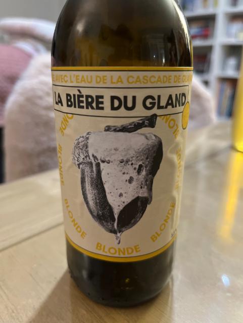 Bière du Gland Blonde, Brasserie Du Gland