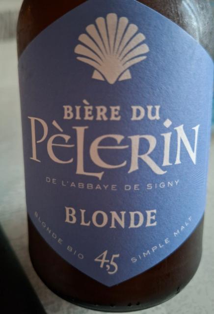 biere du pelerin 4.5%, Bière De L'Abbaye De Signy, France