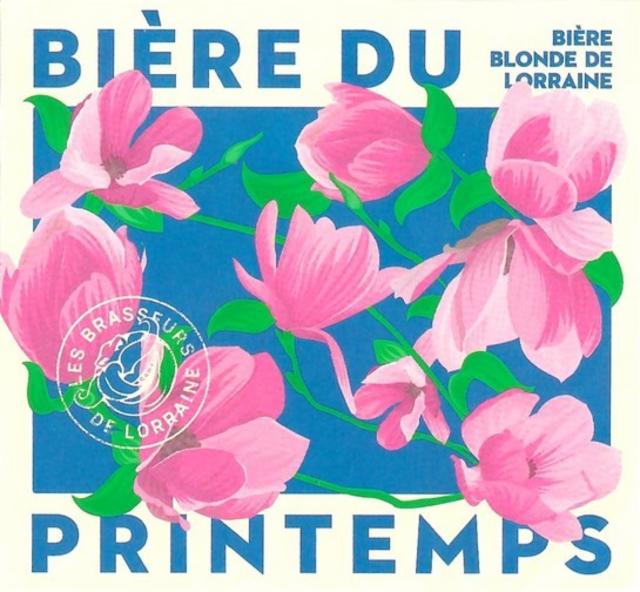 Bière Du Printemps 5.0%, Les Brasseurs De Lorraine, France