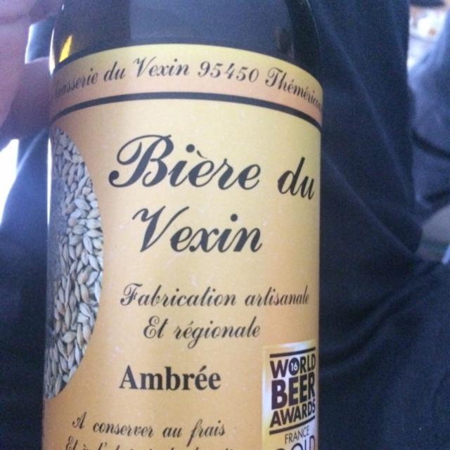 Bière Du Vexin Ambrée 5.5%, Ferme Brasserie Du Vexin, France