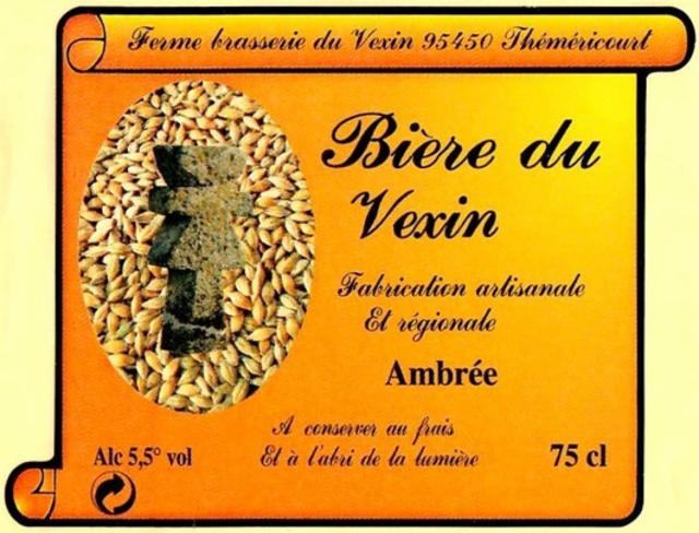 Bière Du Vexin Ambrée, Ferme Brasserie Du Vexin