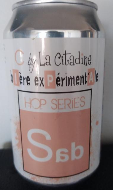 Bière Expériment'Ale Hop Series Sab 4.1%, La Citadine, France