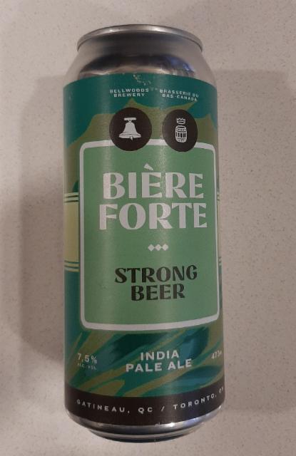 Bière Forte | Strong Beer 7.5%, Brasserie du Bas-Canada, Canada