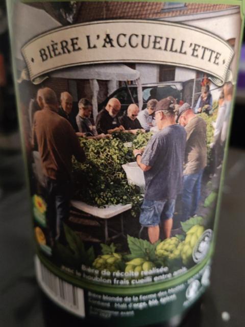 Bière L'Accueuill'ette, Brasserie De La Ferme Des Mottes