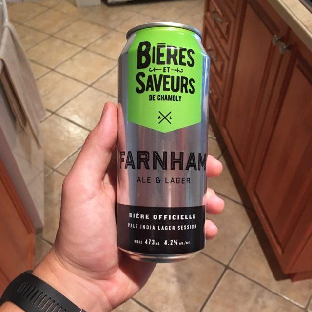 Bière Officielle 4.2%, Farnham Ale & Lager, Canada