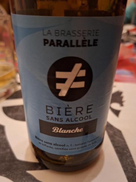 Bière Sans Alcool Blanche, La Brasserie Parallèle