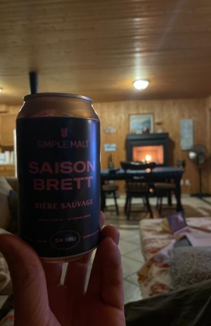 Bière sauvage 6.7%, Simple Malt Brasseurs-Brasseurs Illimites, Canada