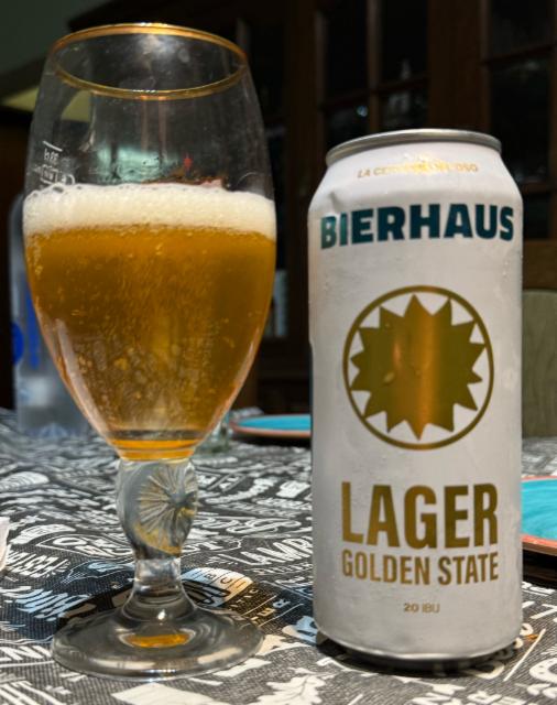 Bierhaus lager golden state 5.0%, Kunze srl, Argentina