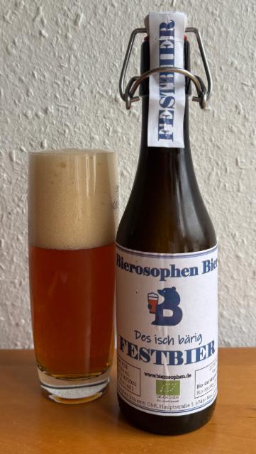 Bierosophen Festbier 5.5%, Bierosophen Brauerei GbR, Germany