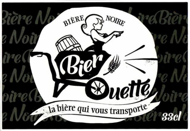 Bier'Ouette Noire 7.0%, Brasserie D'Amboise, France