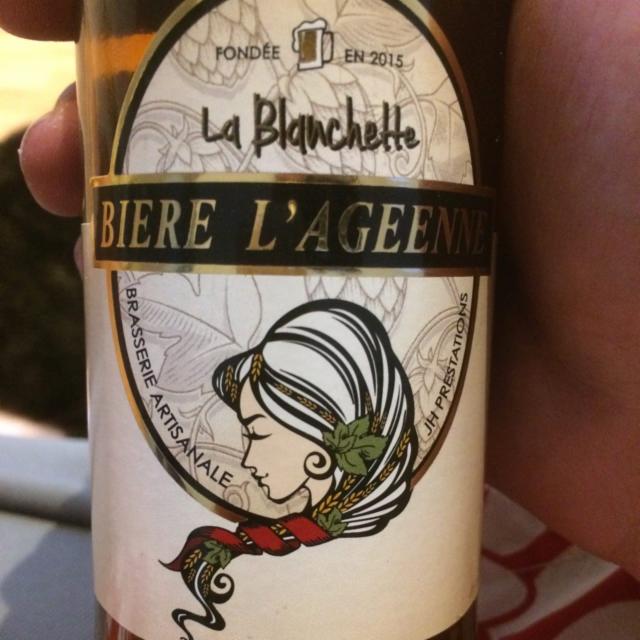 La Blanchette 5.0%, Brasserie Artisanale JHP (L'Agéenne), France