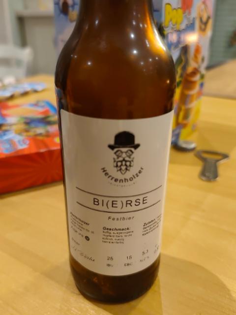 Bi(e)rse Festbier 5.3%, Herrenholzer Privatbrauerei, Germany