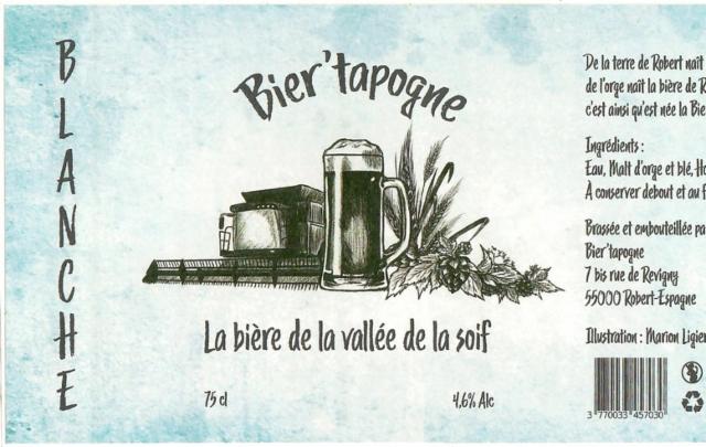 Bier'tapogne Blanche, Brasserie Bier'tapogne