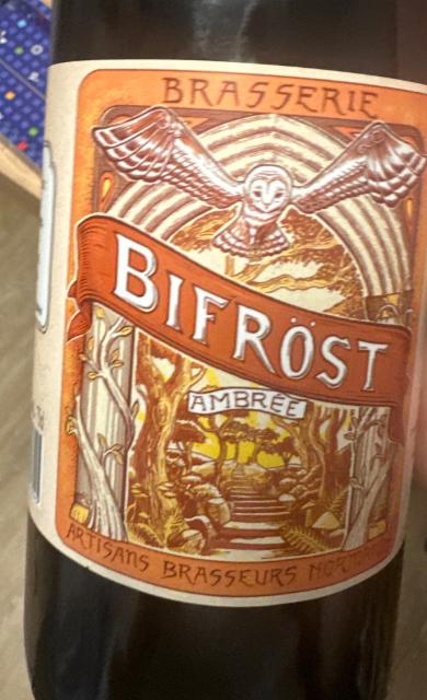 Bifrost ambree 6.5%, Brasserie Bifröst, France