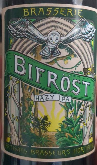 Bifröst hazy IPA, Brasserie Bifröst