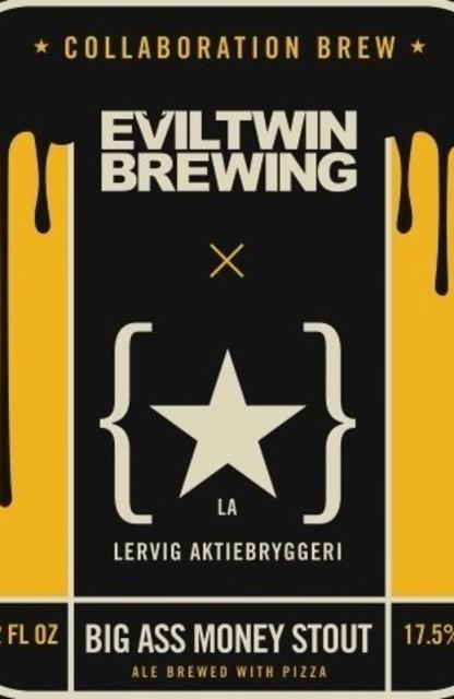 Big Ass Money Stout 17.5%, Lervig Aktiebryggeri, Norway