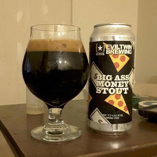 Big Ass Money Stout 3 17.2%, Evil Twin Brewing, United States