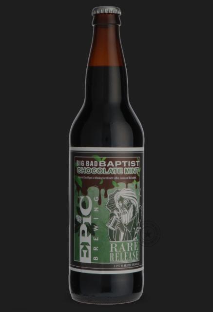 big bad baptist chocolate mint 11.0%, Epic Brewing Company, United States