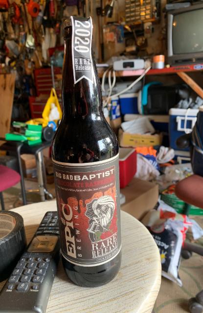 Big Bad Baptist Chocolate Raspberry (2020) 11.6%, Epic Brewing Company, United States