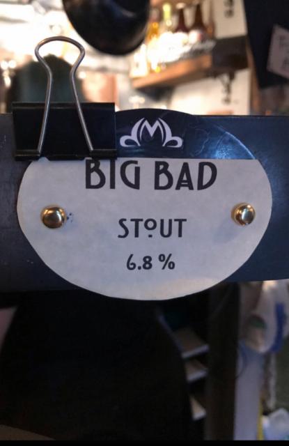 Big Bad Stout 6.8%, Dancing Man Brewery, England