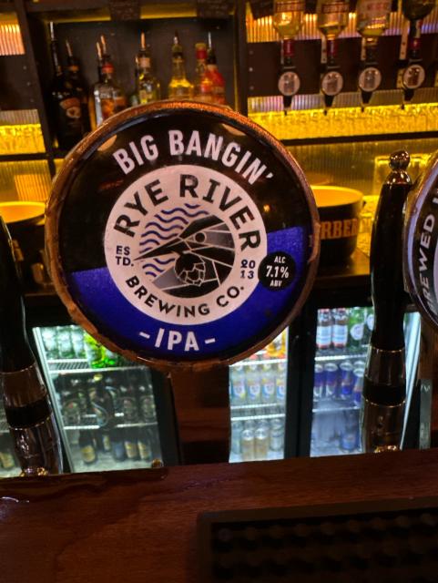 Big Bangin' IPA 7.1%, Rye River Brewing Co., Ireland