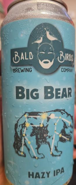 big bear hazy ipa, Bald Birds Brewing Co.