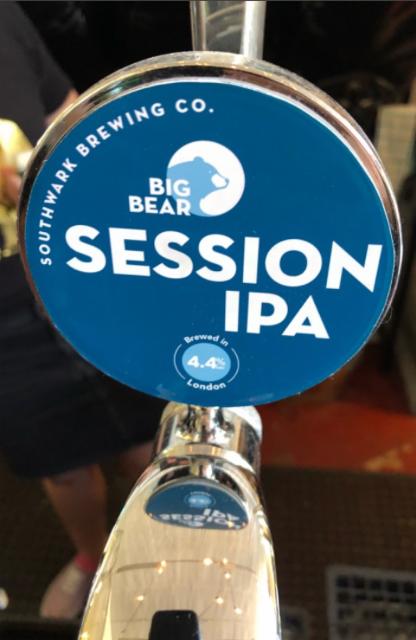 Big Bear Session IPA 4.4%, Southwark Brewing, England