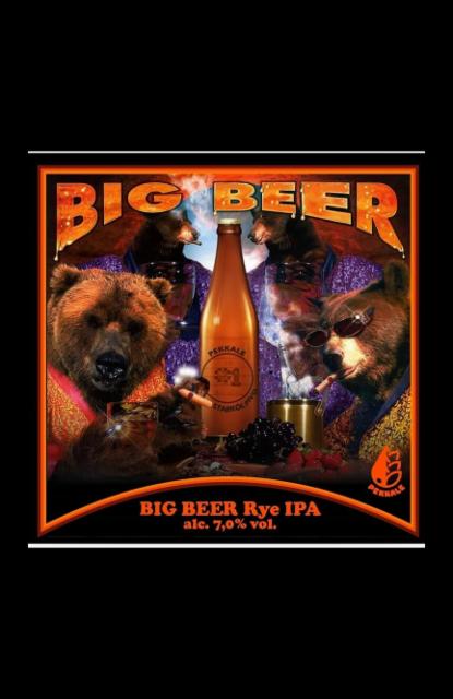 Big Beer Rye IPA 7.0%, Pekkale Brewing, Finland