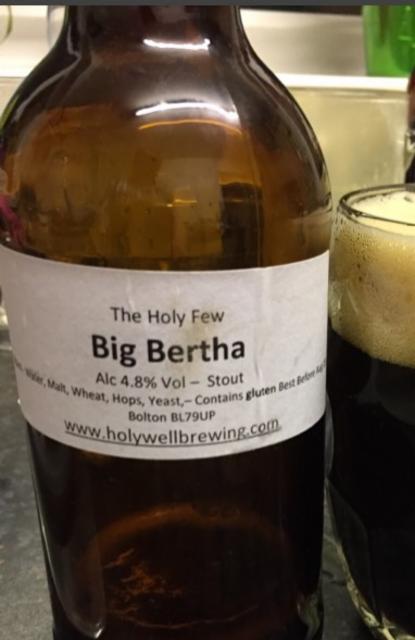 Big Bertha 4.8%, Holy Well Brewing, England
