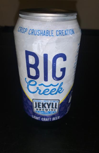 Big Creek Light Craft Beer 5.0%, Jekyll Brewing, United States
