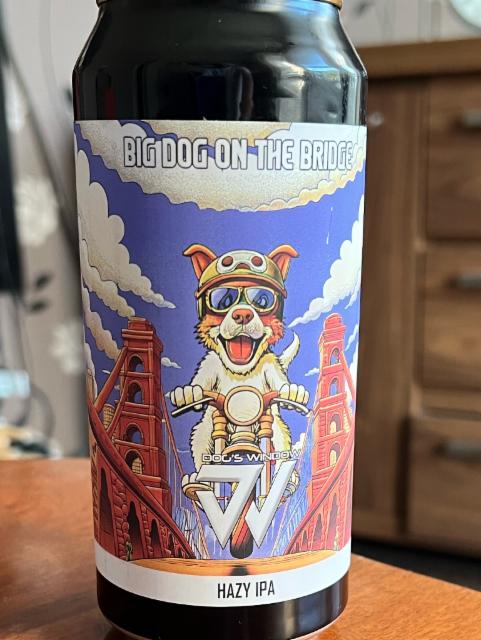 Big Dog On The Bridge 6.3%, Dog's Window Brewery, Wales
