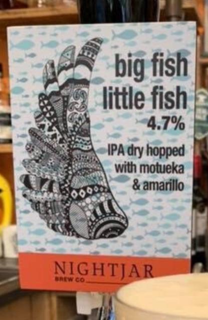 Big Fish Little Fish 4.7%, Nightjar Brew, England