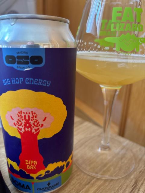 Big hop energy 8.4%, Oso Brew Co., Spain