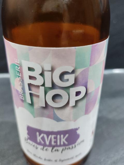 Big Hop Kveik 5.0%, Brasserie Big Hop, France