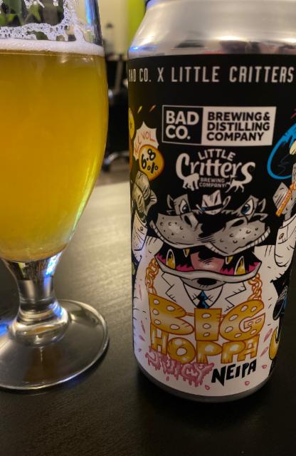 Big Hoppa Juicy Neipa 6.8%, Bad Co., England
