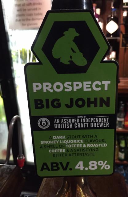 Big John 4.8%, Prospect Brewery, England